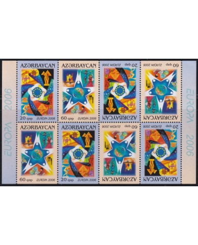 F-EX65622 AZERBAIJAN MNH 2006 EUROPA CEPT INTEGRATION SHEET.
