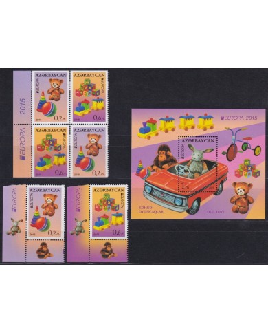 F-EX66003 AZERBAIJAN MNH 2015 EUROPA CEPT TOYS.
