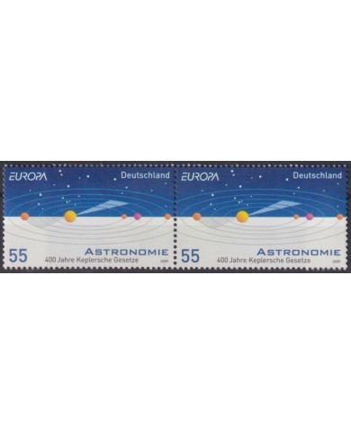 F-EX66491 GERMANY MNH 2009 EUROPA CEPT ASTRONOMY YEAR SPACE PLANET.