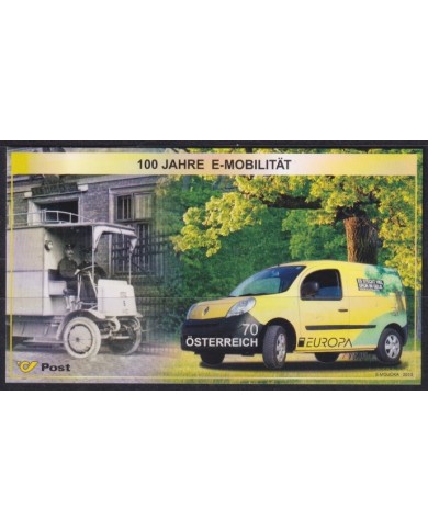 F-EX65985 AUSTRIA MNH 2013 EUROPA CEPT POSTAL TRANSPORT VEHICLES.