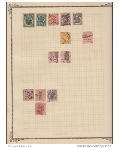 E1267 UK ENGLAND REVENUE STAMPS LOT. SOLD AS IS. NEW ZEALAND. LOT