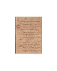 E1241 ITALY ITALIA SEALLED PAPER 1842 C.30 REVENUE