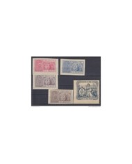 E6420 FRANCE ENGLAND ILLUSTRATED INVOICE WITH REVENUE STAMPS.