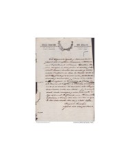 E1916 MEXICO 1839 MEDICINE OAXACA CERTIFICACION DE MEDICO